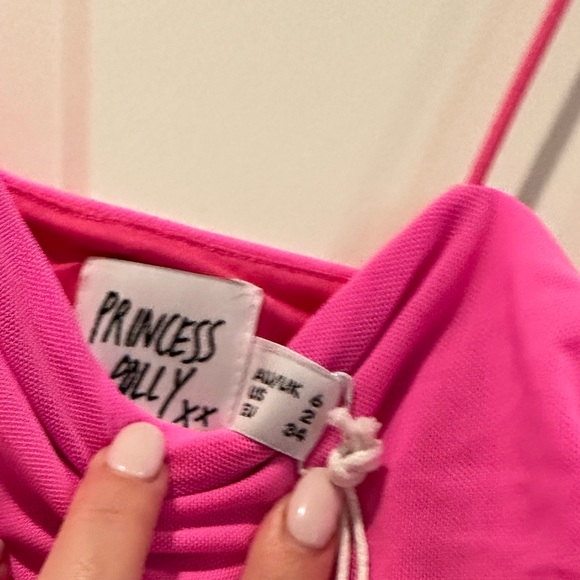 Princess Polly Holloway Wishes Mini Dress Pink | US 2 | NWT - Picture 13 of 15
